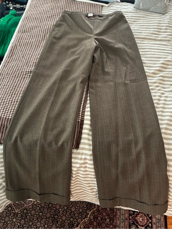 J. Crew Pants - J. Crew vintage Wide-Leg Pinstripe Italian wool Trousers